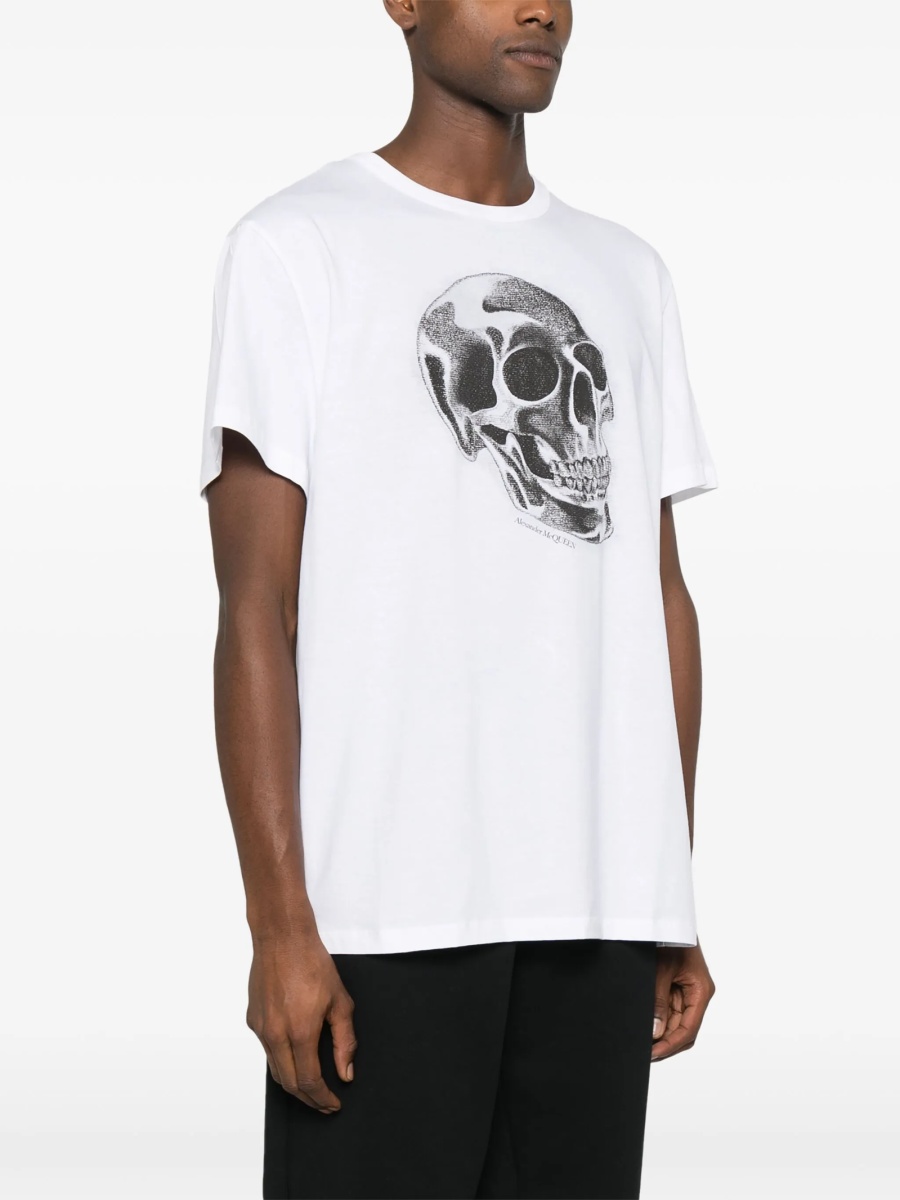 Tricou Alexander McQueen alb - Img 3