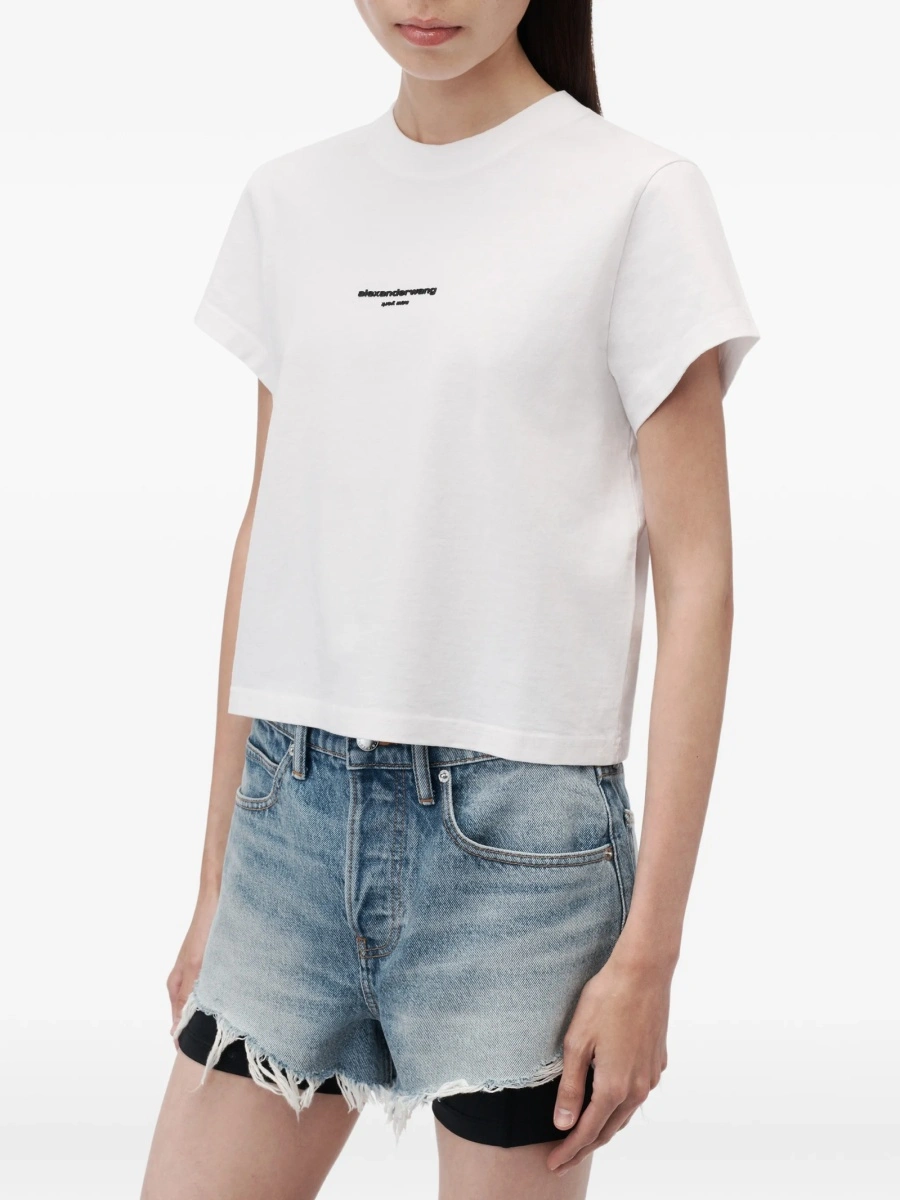 Tricou Alexander Wang alb - Img 2