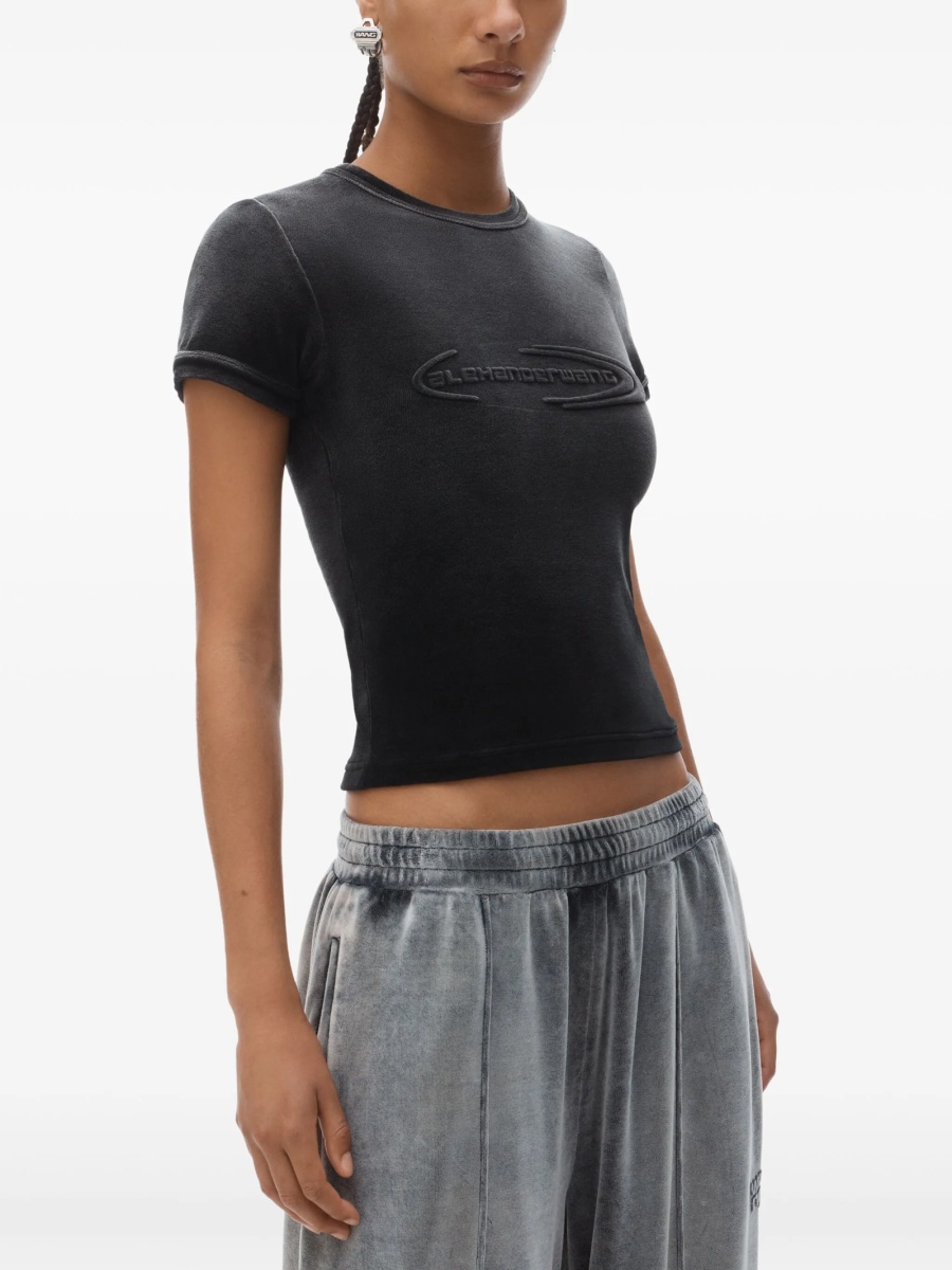 Tricou Alexander Wang negru - Img 4