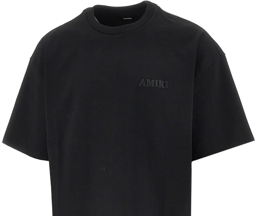Tricou AMIRI embroidery oversized T-shirt - Img 2