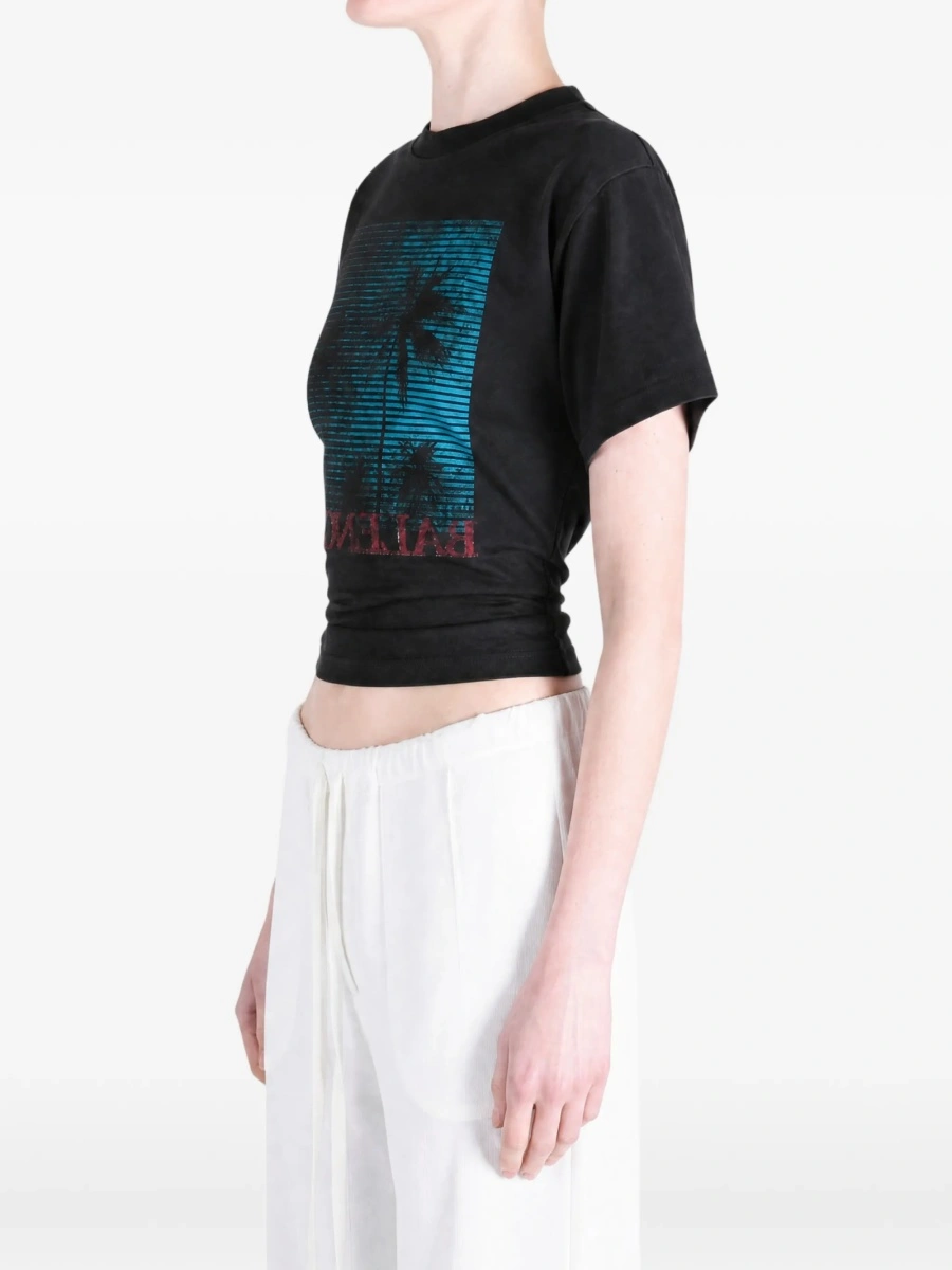 Tricou Balenciaga negru - Img 3