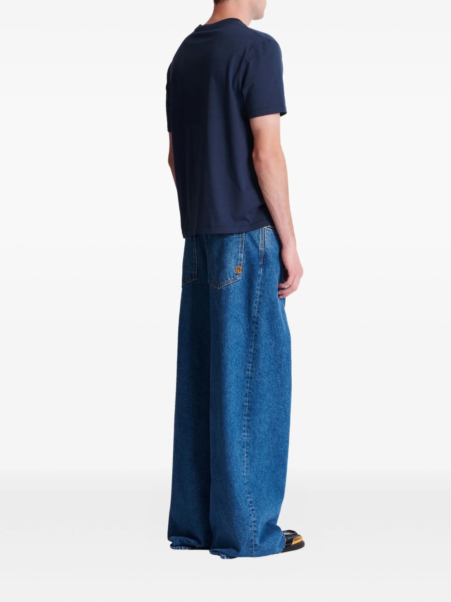 Tricou Balmain albastru - Img 4