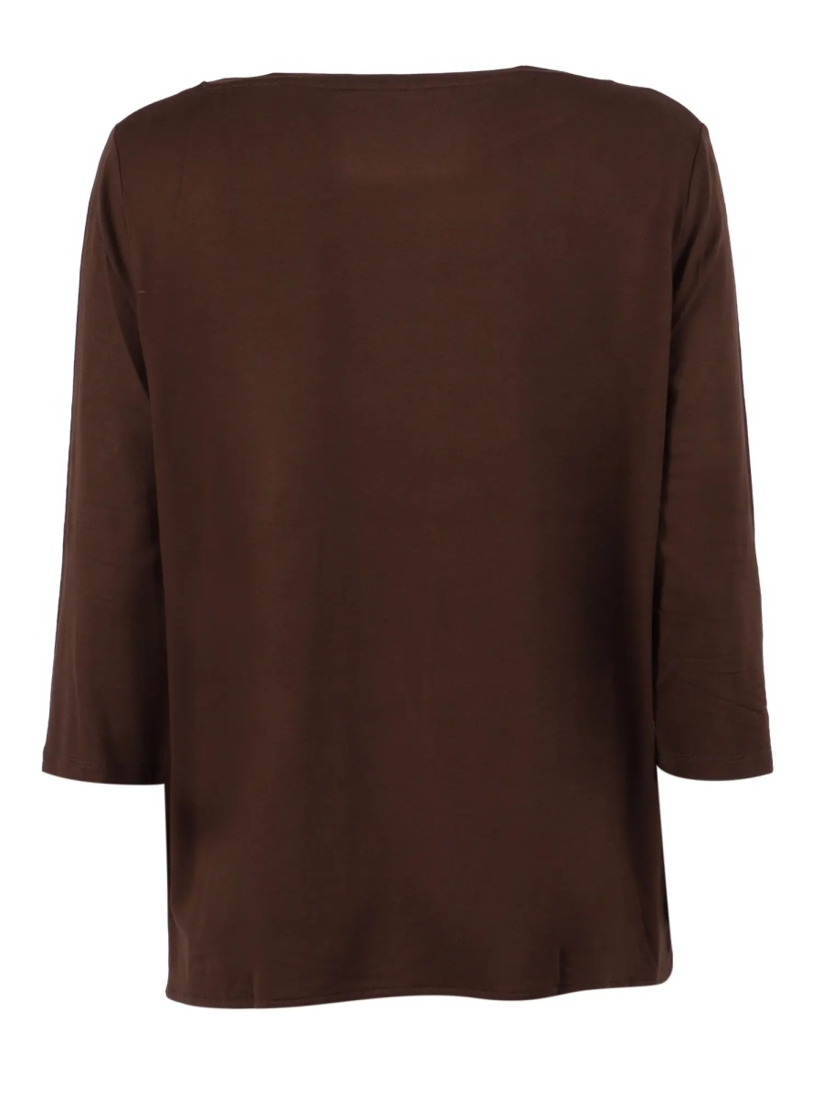 Tricou Boat neck 3/4 sleeve t-shirt - Img 2