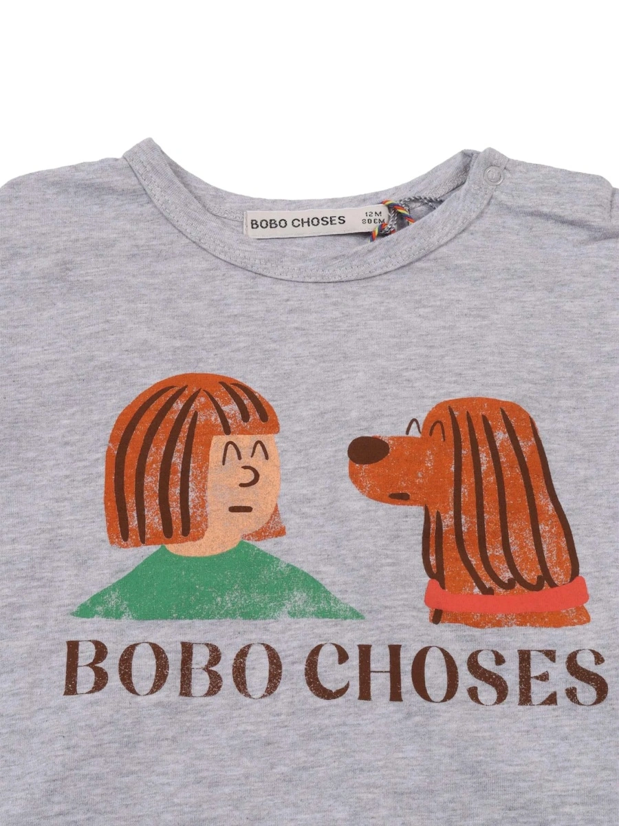 Tricou Bobo Choses gri - Img 3