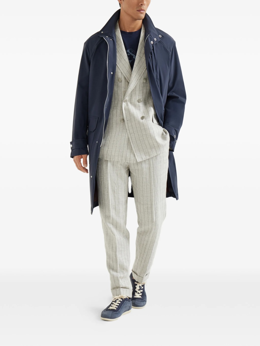 Tricou Brunello Cucinelli albastru - Img 2