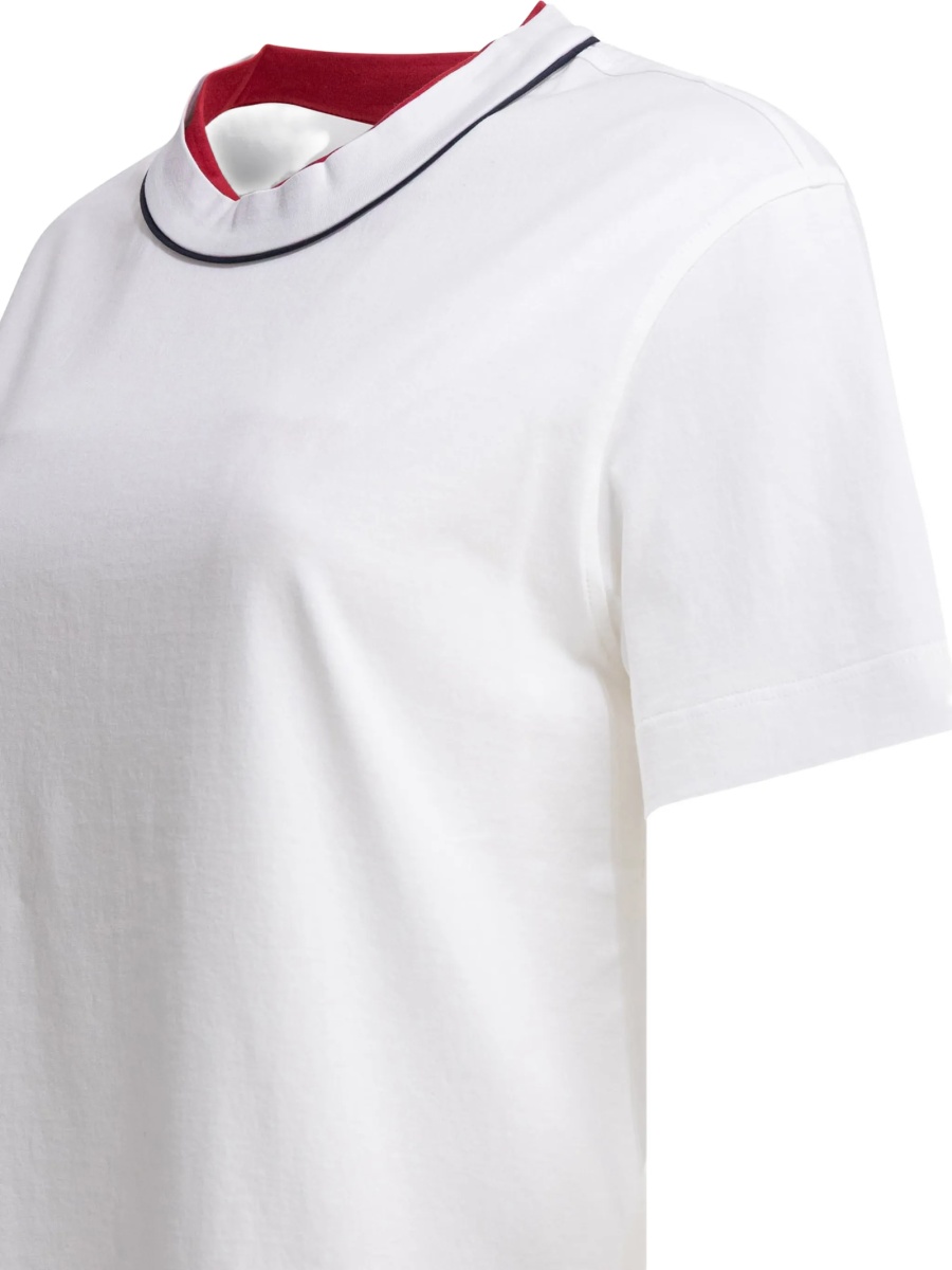 Tricou Brunello Cucinelli alb - Img 4