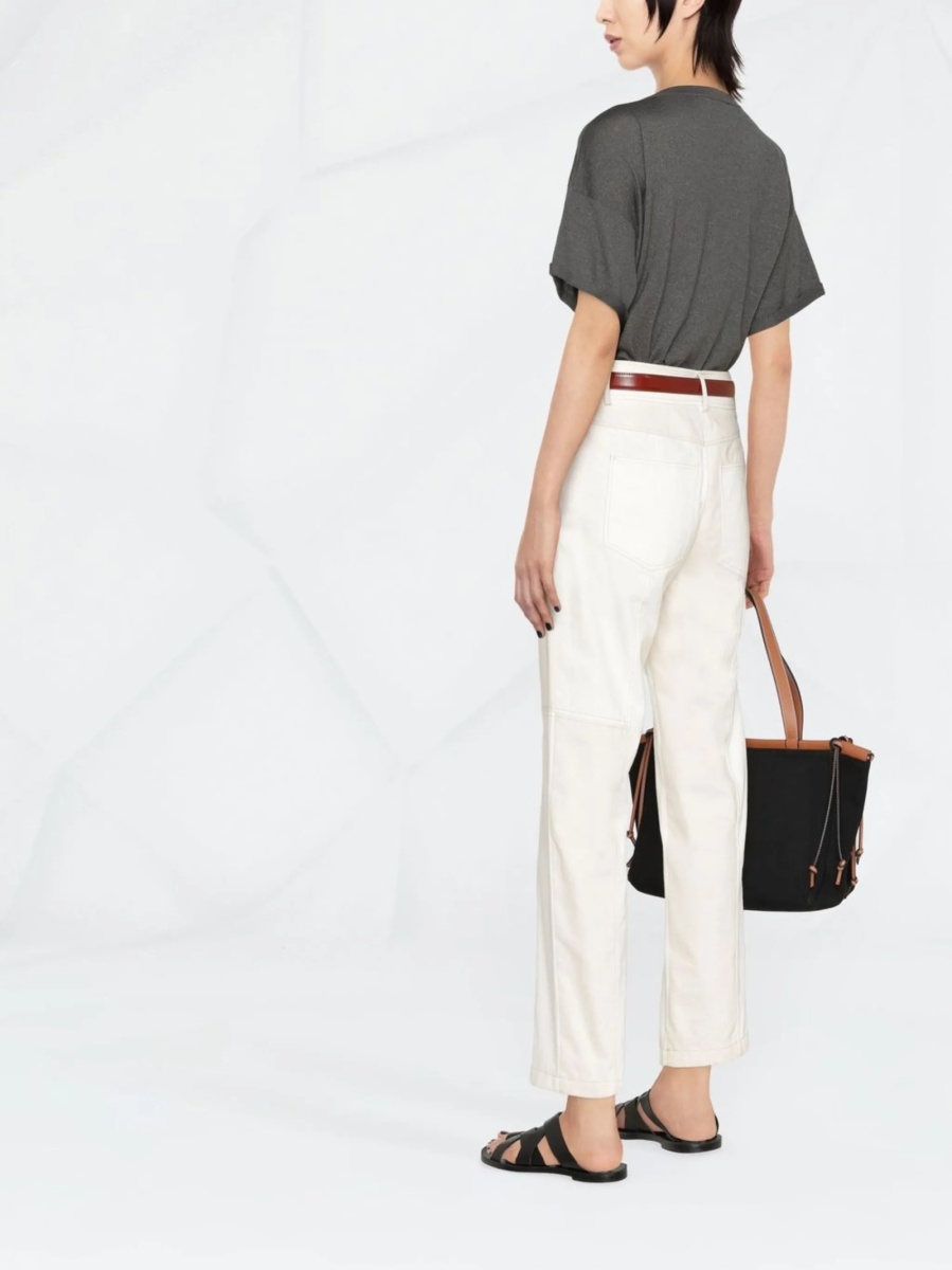 Tricou Brunello Cucinelli gri - Img 4