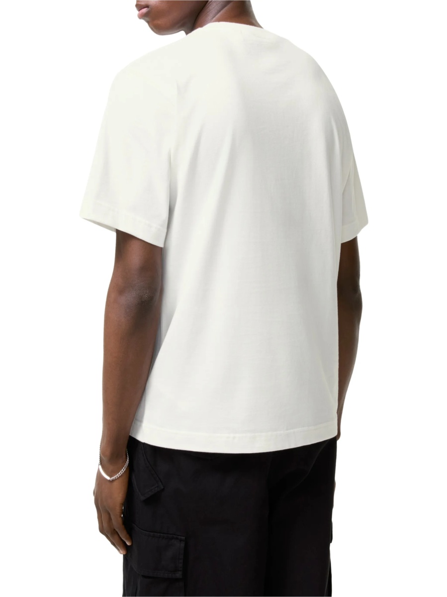 Tricou Burberry neutru din bumbac - Img 3