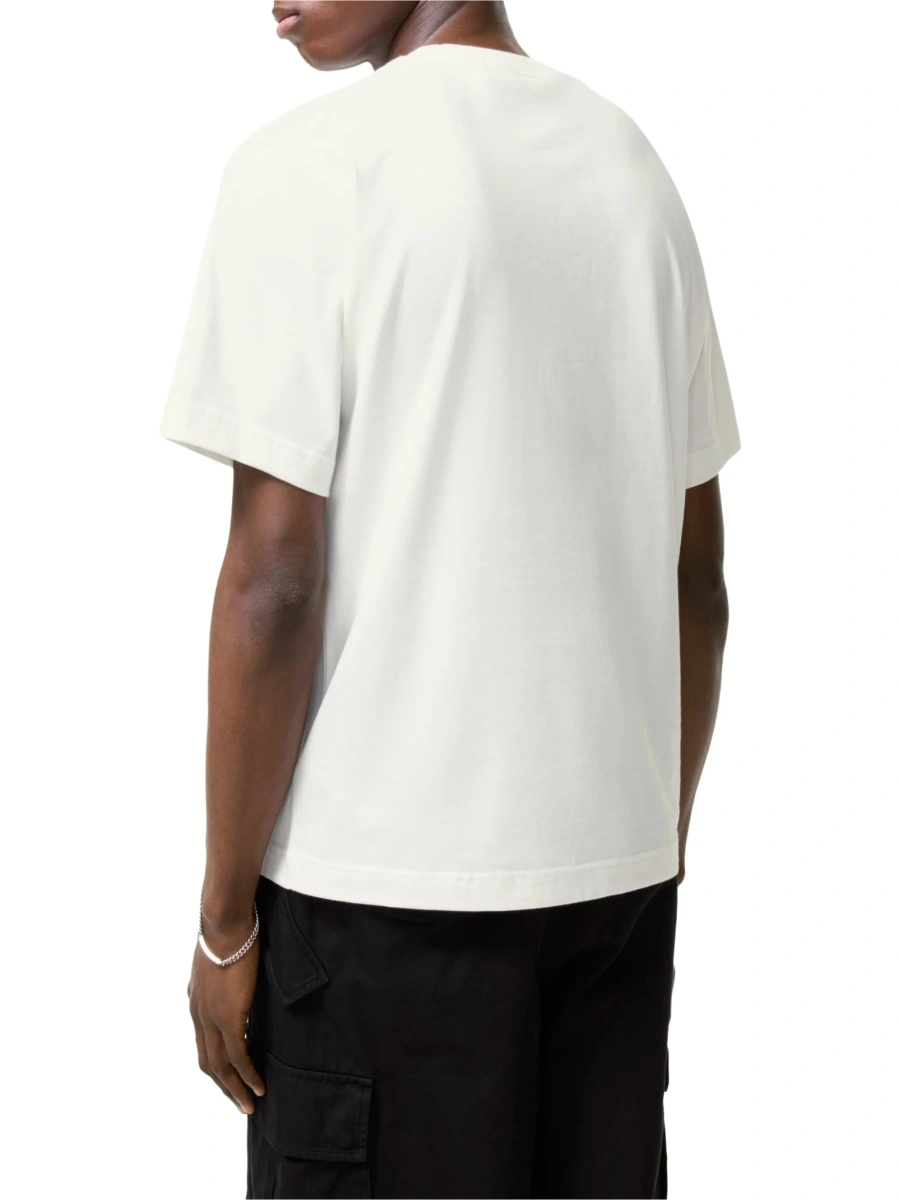 Tricou Burberry neutru din bumbac - Img 3