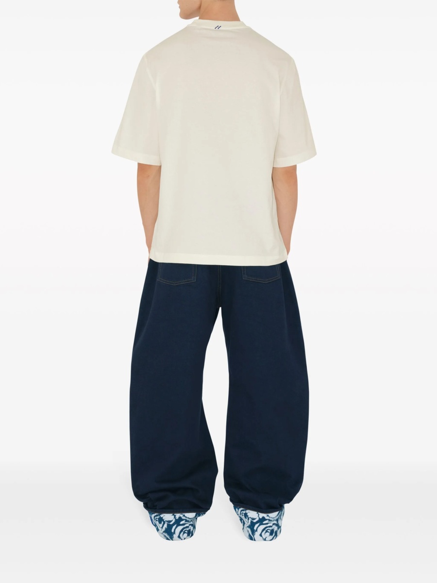 Tricou Burberry neutru - Img 4