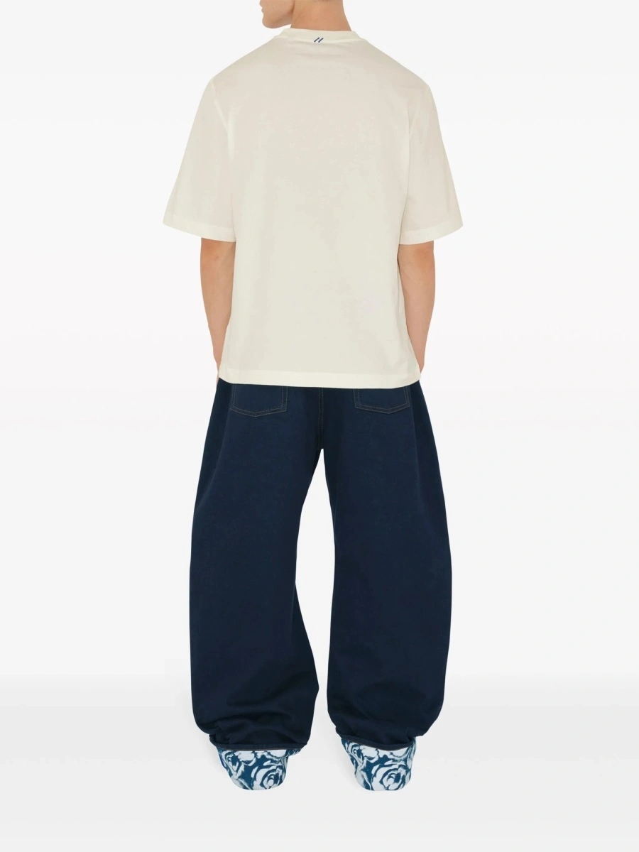 Tricou Burberry neutru - Img 4