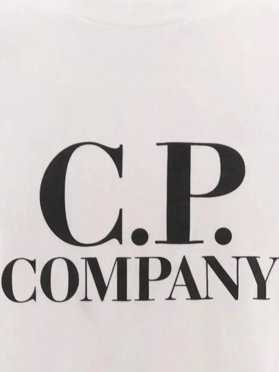 Tricou C.P. Company alb - Img 3
