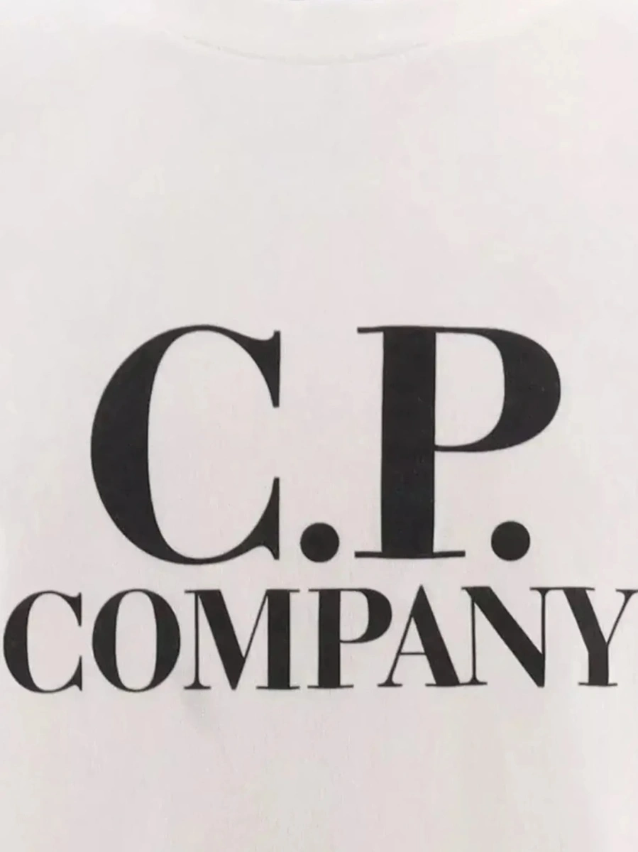 Tricou C.P. Company alb - Img 3