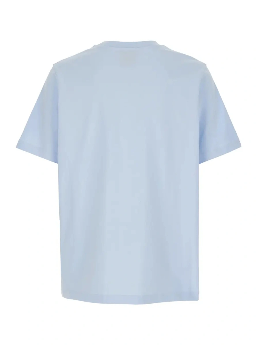 Tricou Casablanca albastru din bumbac - Img 2