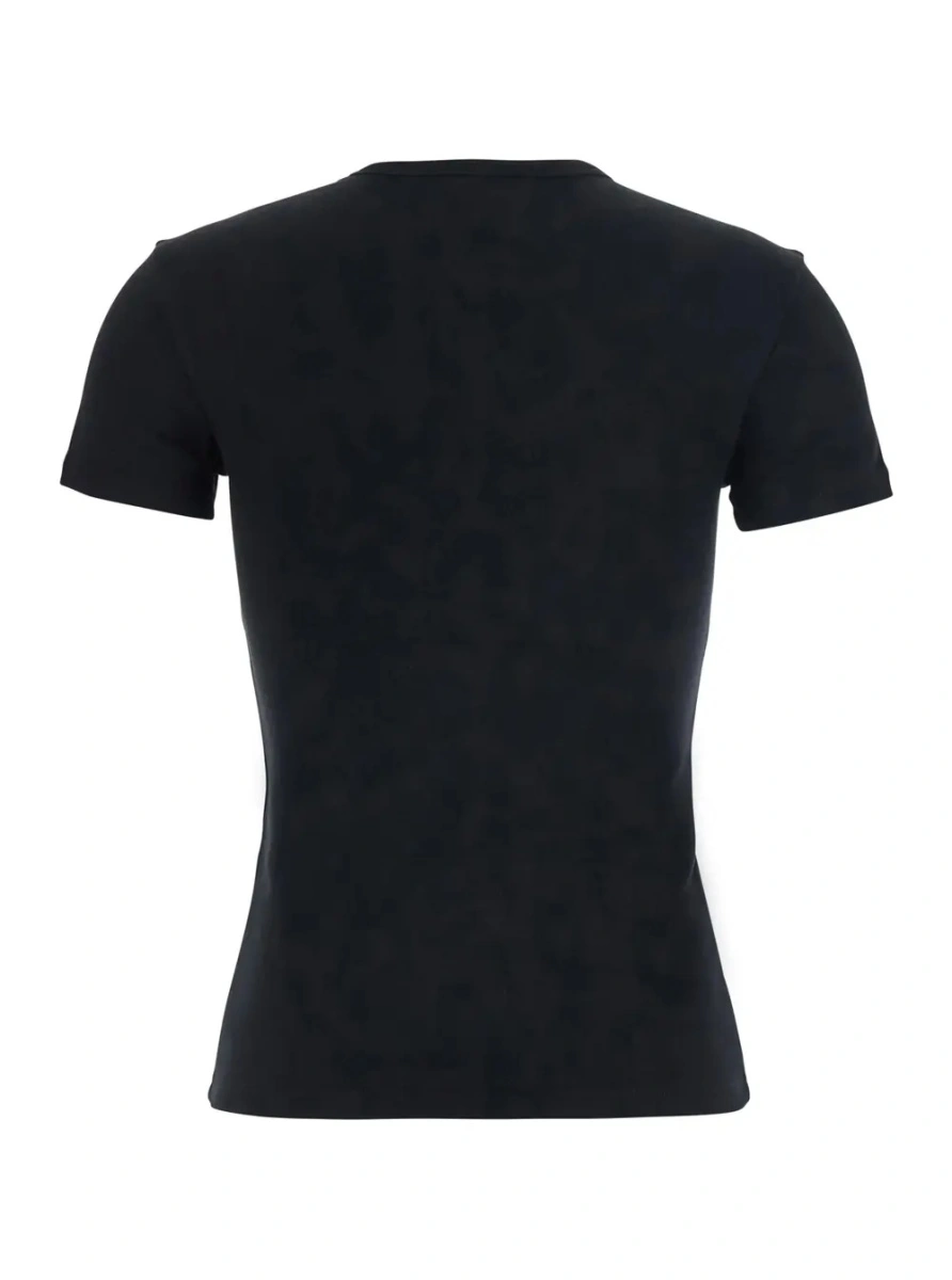 Tricou Céline negru din bumbac - Img 2