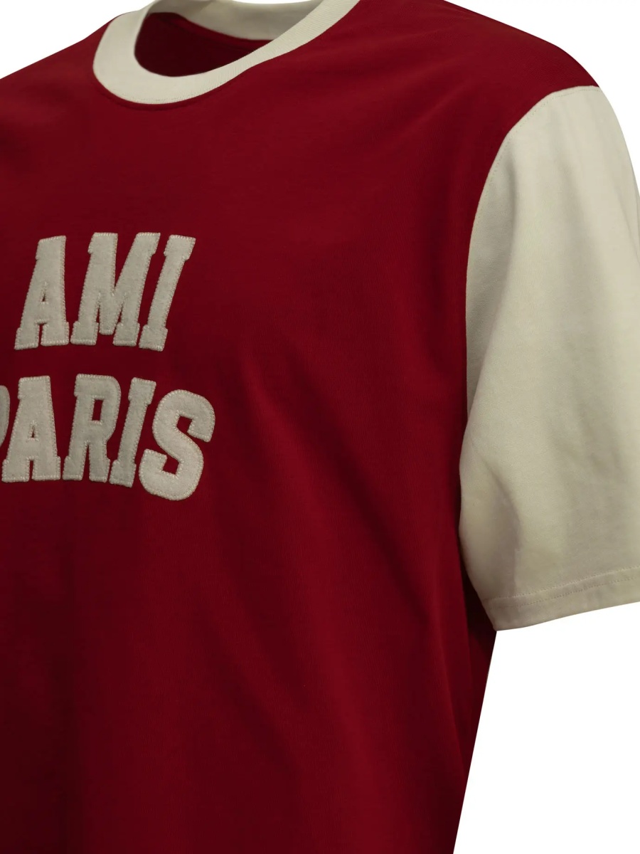 Tricou Crewneck T-shirt with logo - Img 4