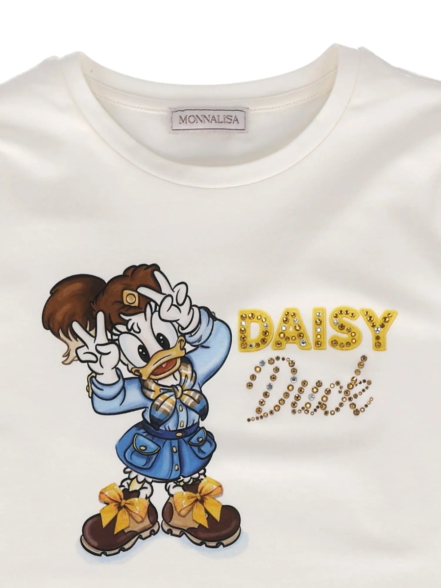 Tricou Daisy cotton jersey tee - Img 3