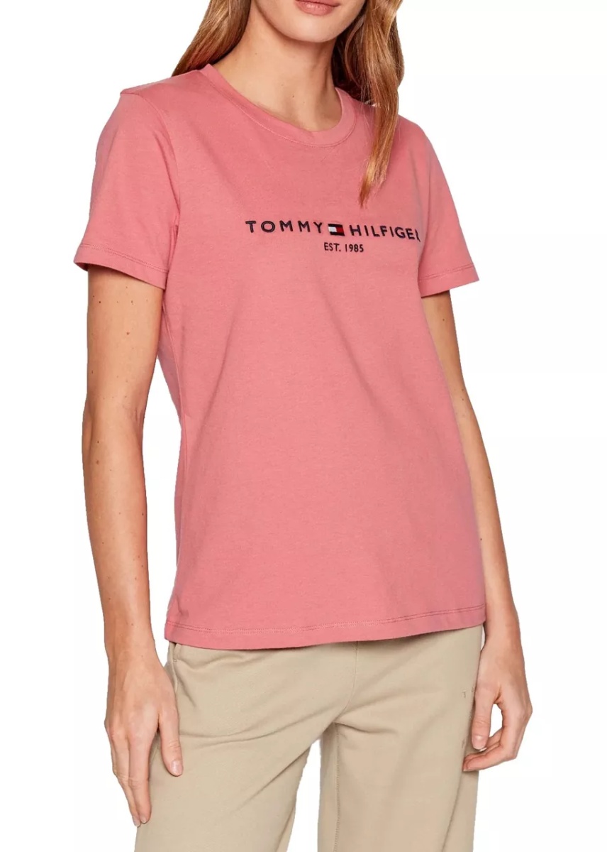 Tricou dama regular, roz - Img 2
