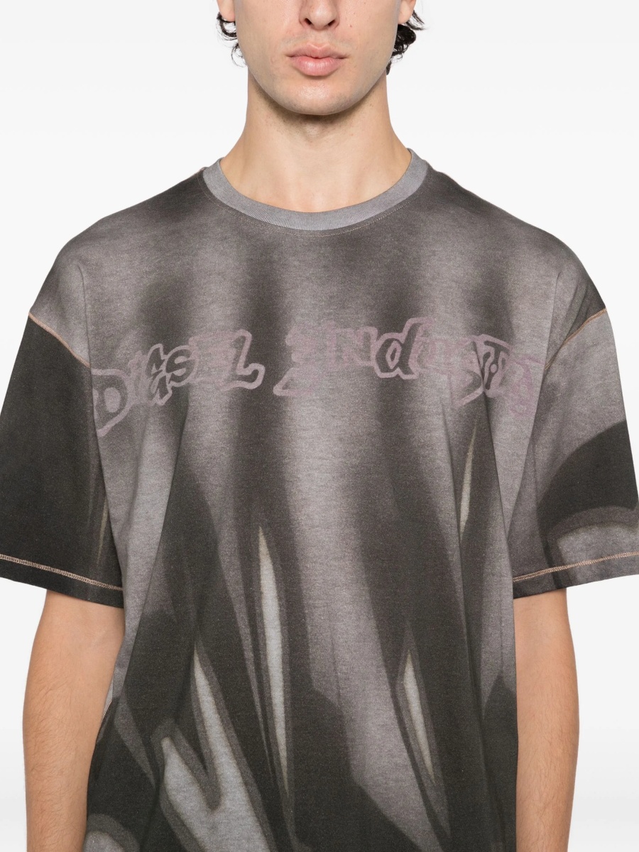 Tricou Diesel gri - Img 4