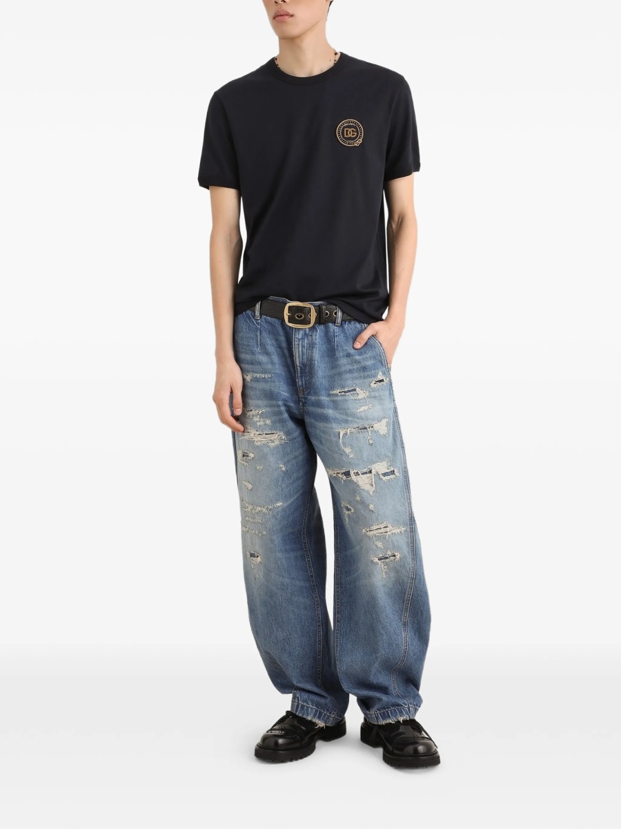 Tricou Dolce &amp; Gabbana albastru - Img 2