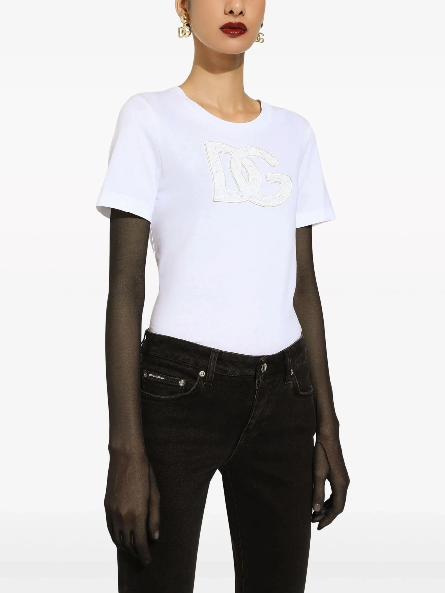 Tricou Dolce &amp; Gabbana alb - Img 3