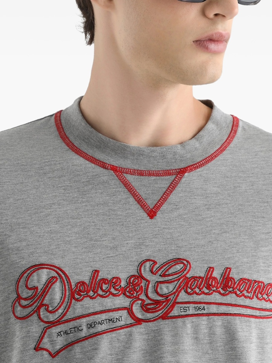 Tricou Dolce &amp; Gabbana gri - Img 5