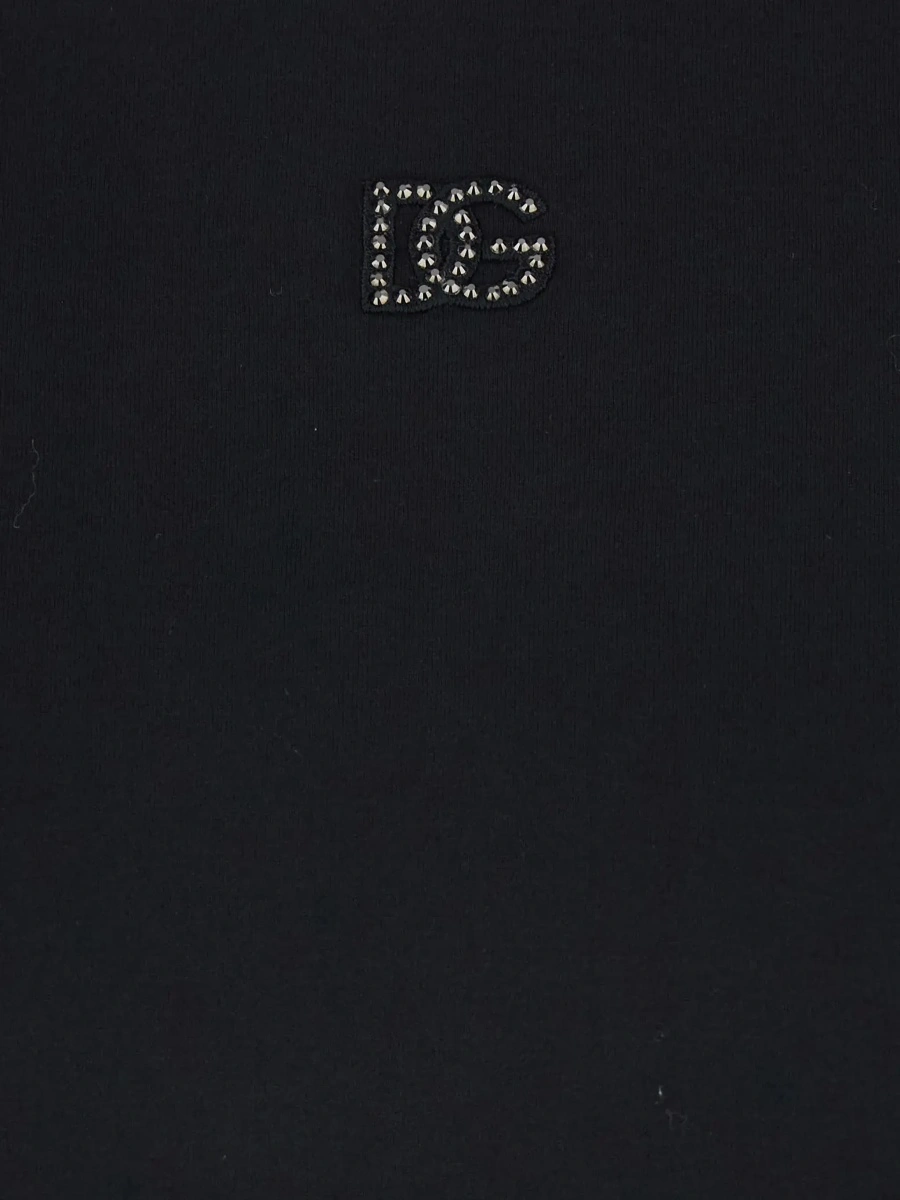 Tricou Dolce &amp; Gabbana negru din bumbac - Img 5