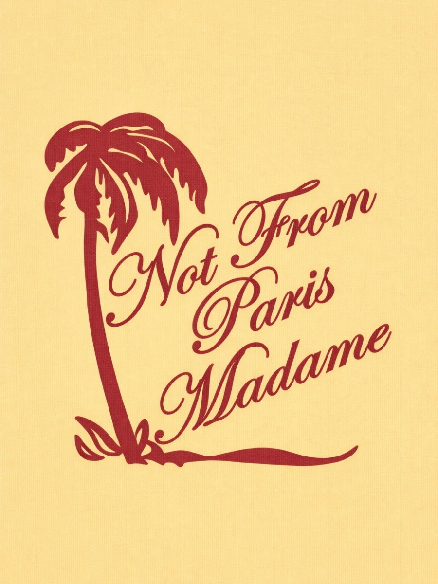 Tricou DRÔLE DE MONSIEUR galben - Img 2