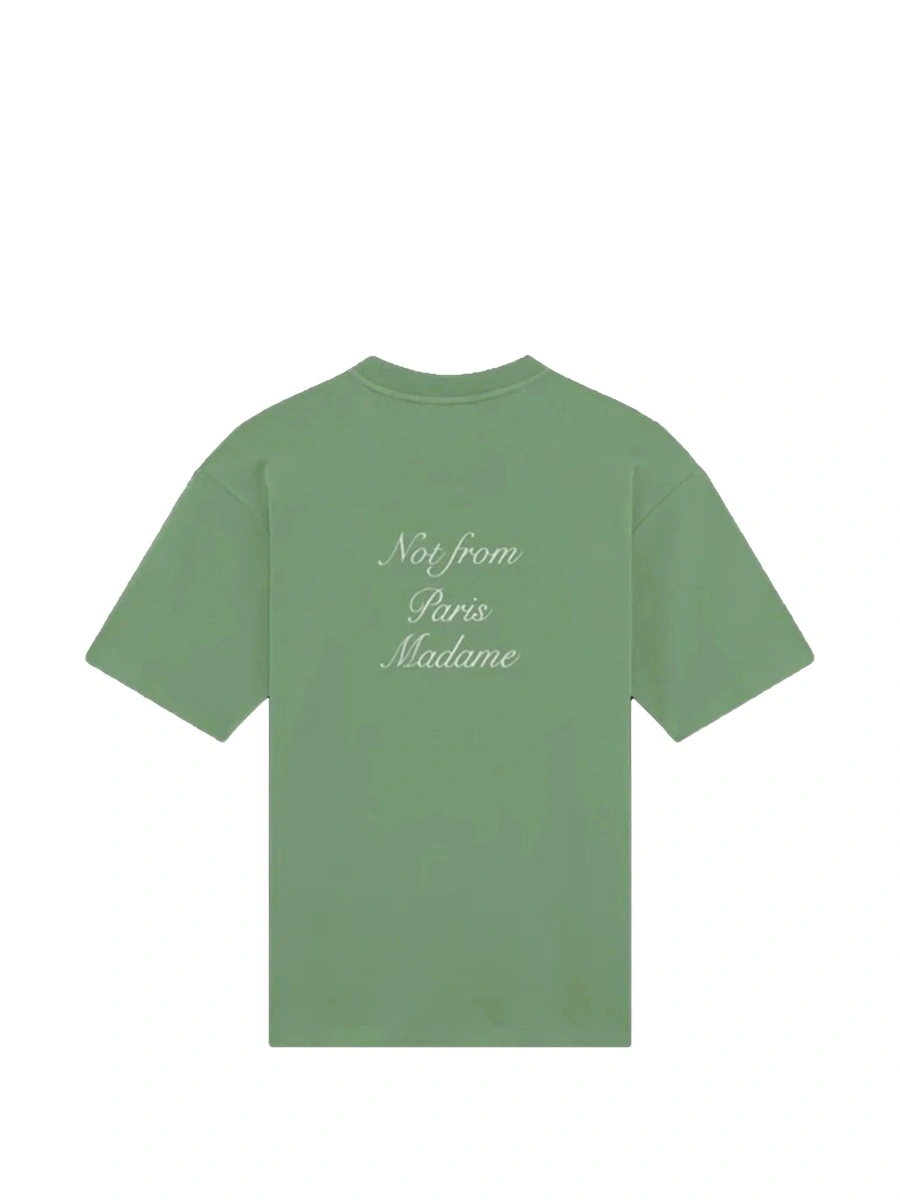 Tricou DRÔLE DE MONSIEUR verde - Img 2