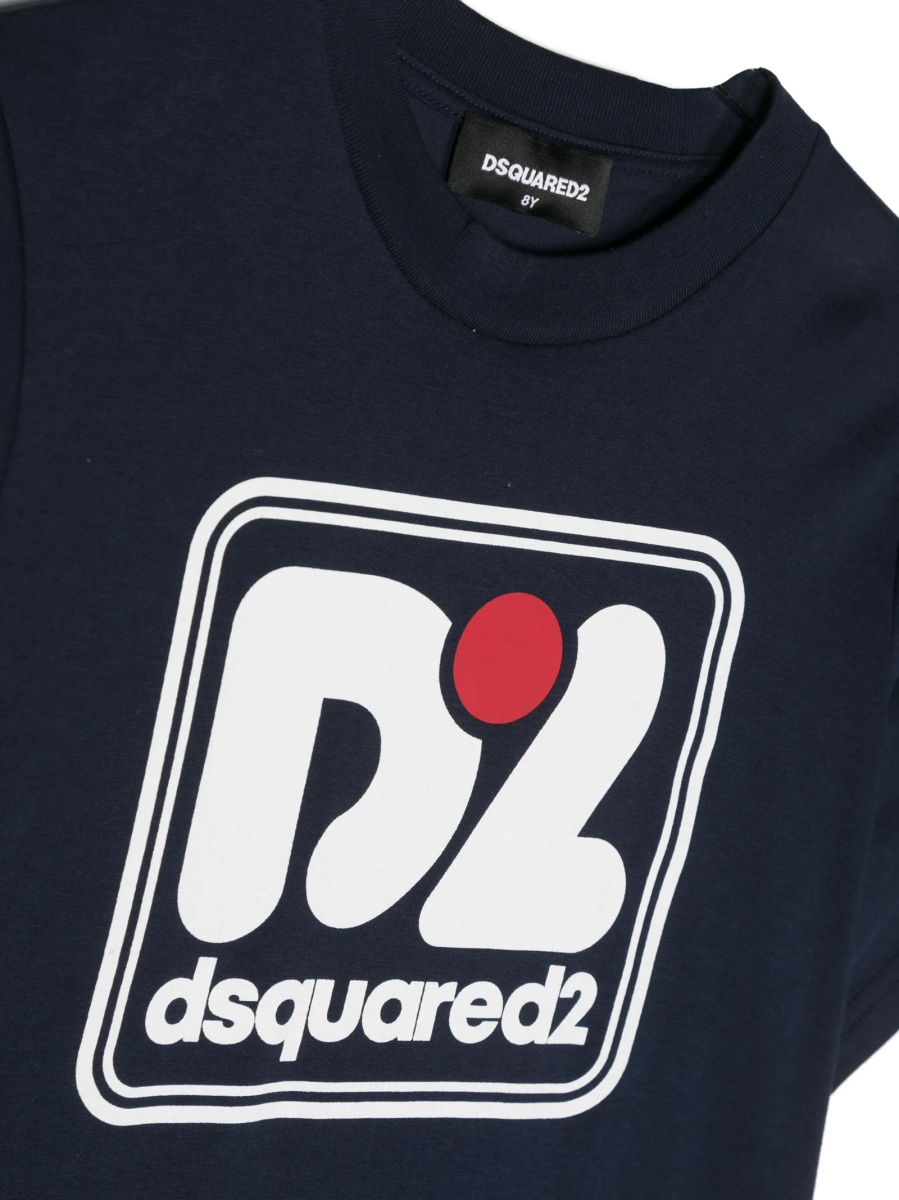 Tricou DSQUARED2 albastru - Img 3