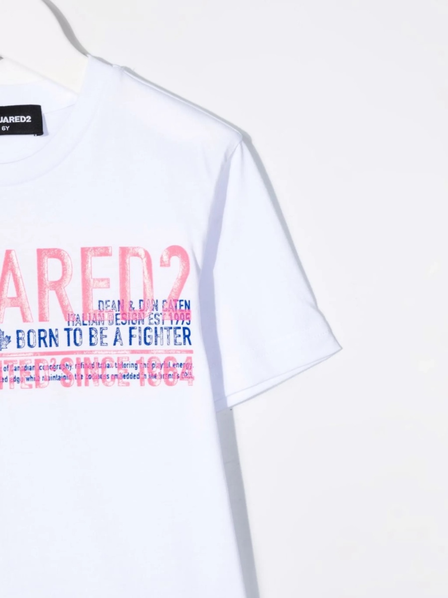 Tricou DSQUARED2 alb - Img 3