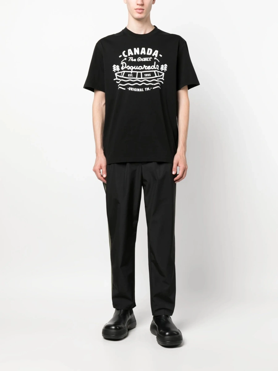 Tricou DSQUARED2 negru - Img 2