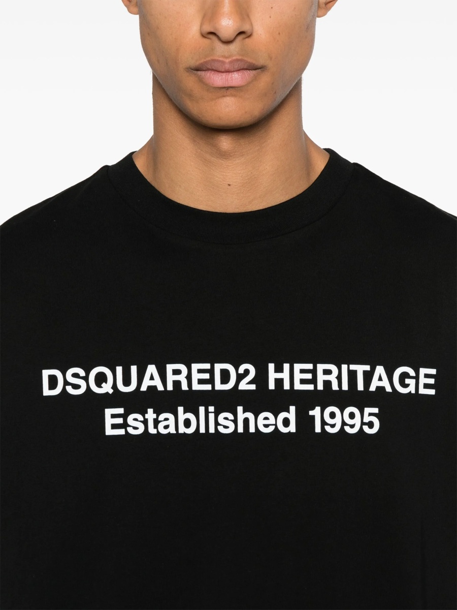 Tricou DSQUARED2 negru - Img 4