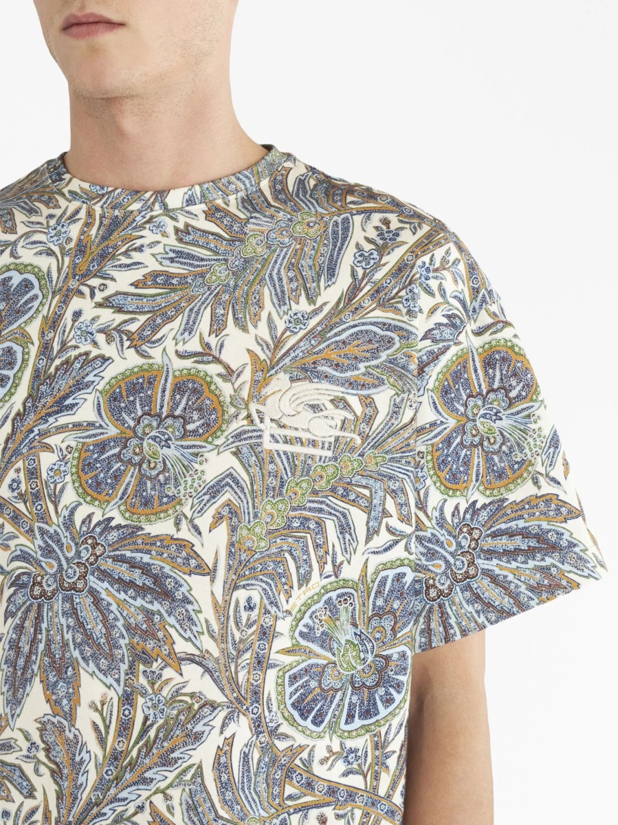 Tricou ETRO albastru - Img 4