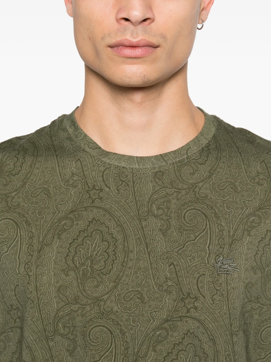 Tricou ETRO verde - Img 5