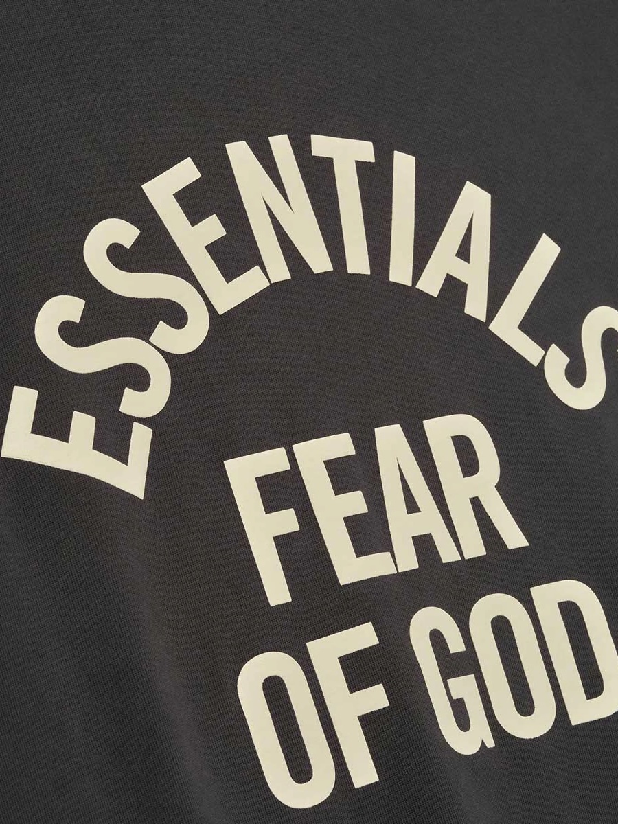 Tricou Fear Of God Essentials gri - Img 2