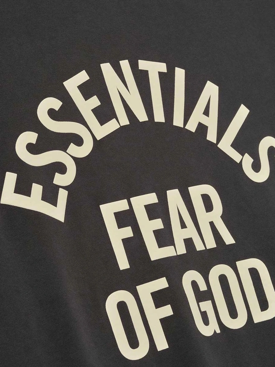 Tricou Fear Of God Essentials gri - Img 2