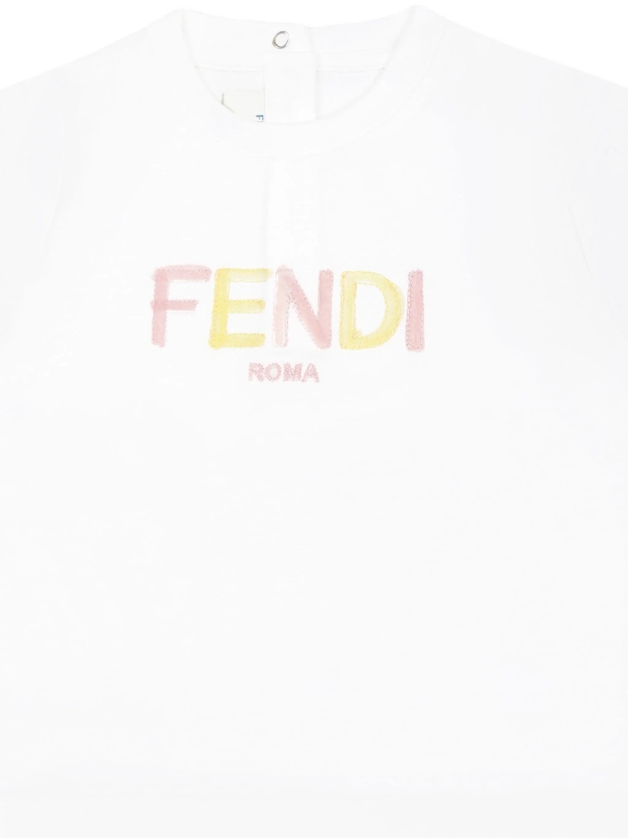 Tricou Fendi alb - Img 3