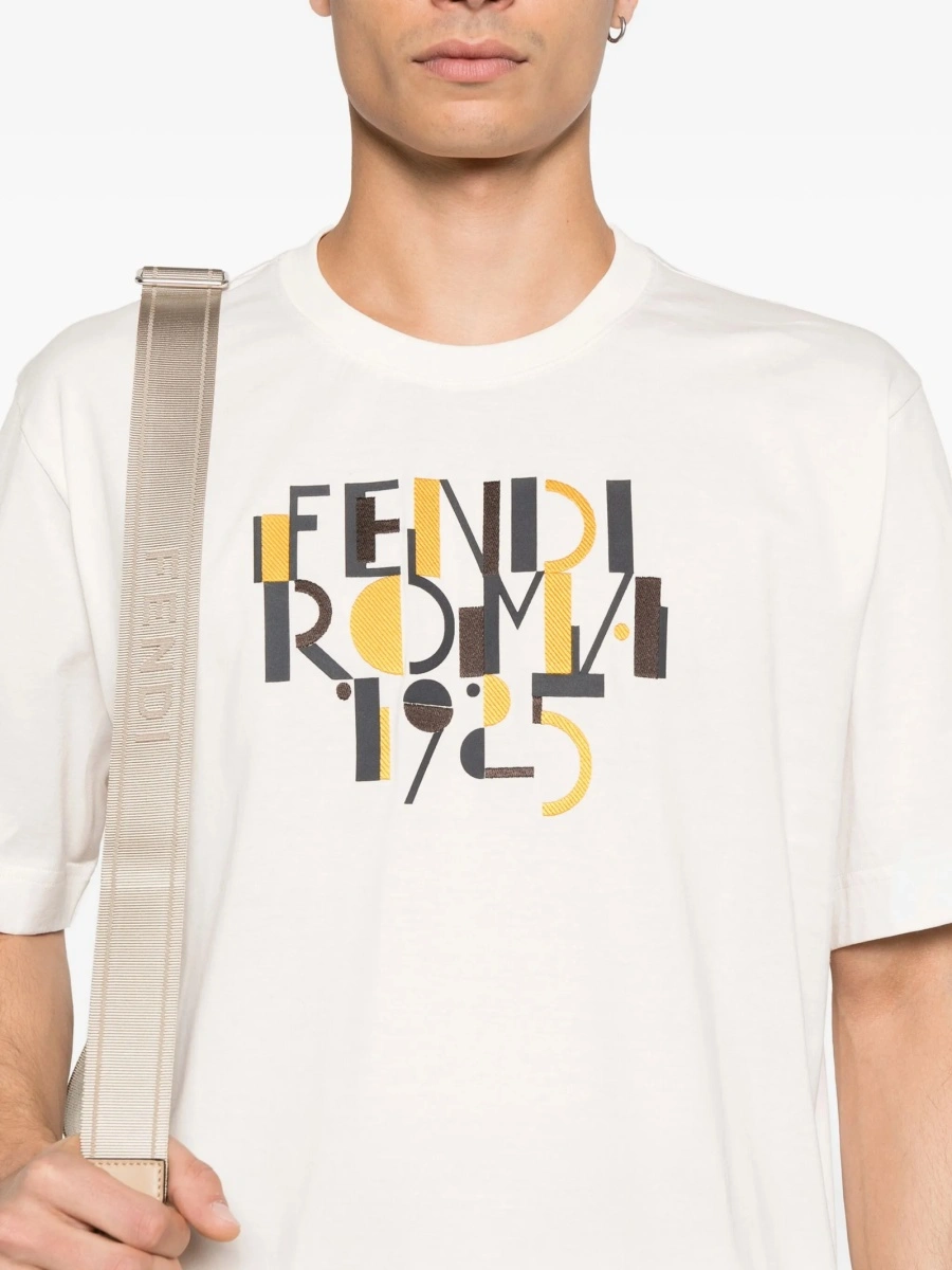 Tricou Fendi neutru - Img 4