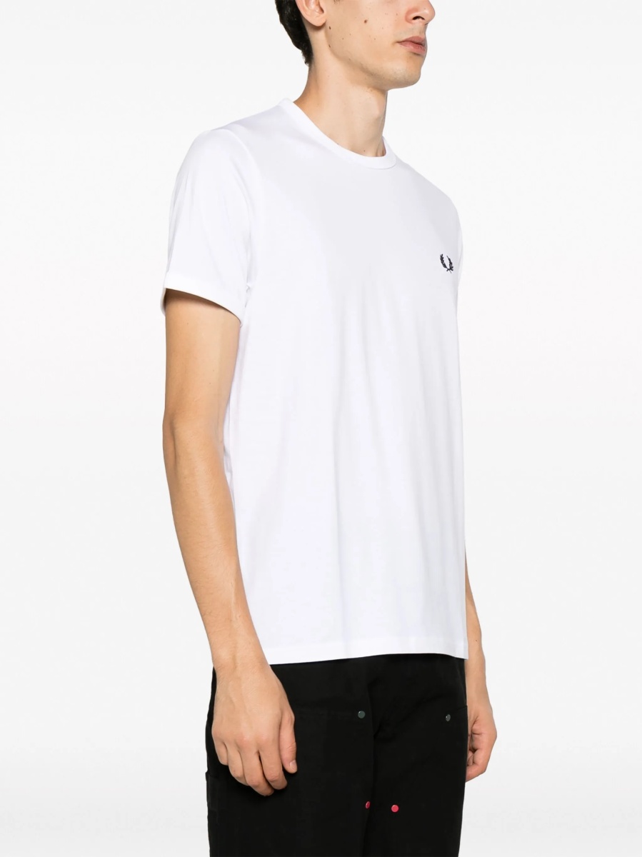 Tricou Fred Perry alb - Img 3
