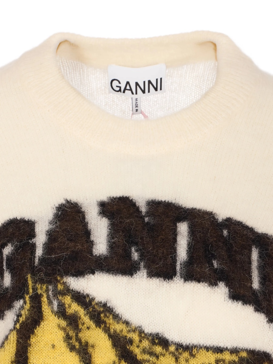 Tricou Ganni neutru - Img 3