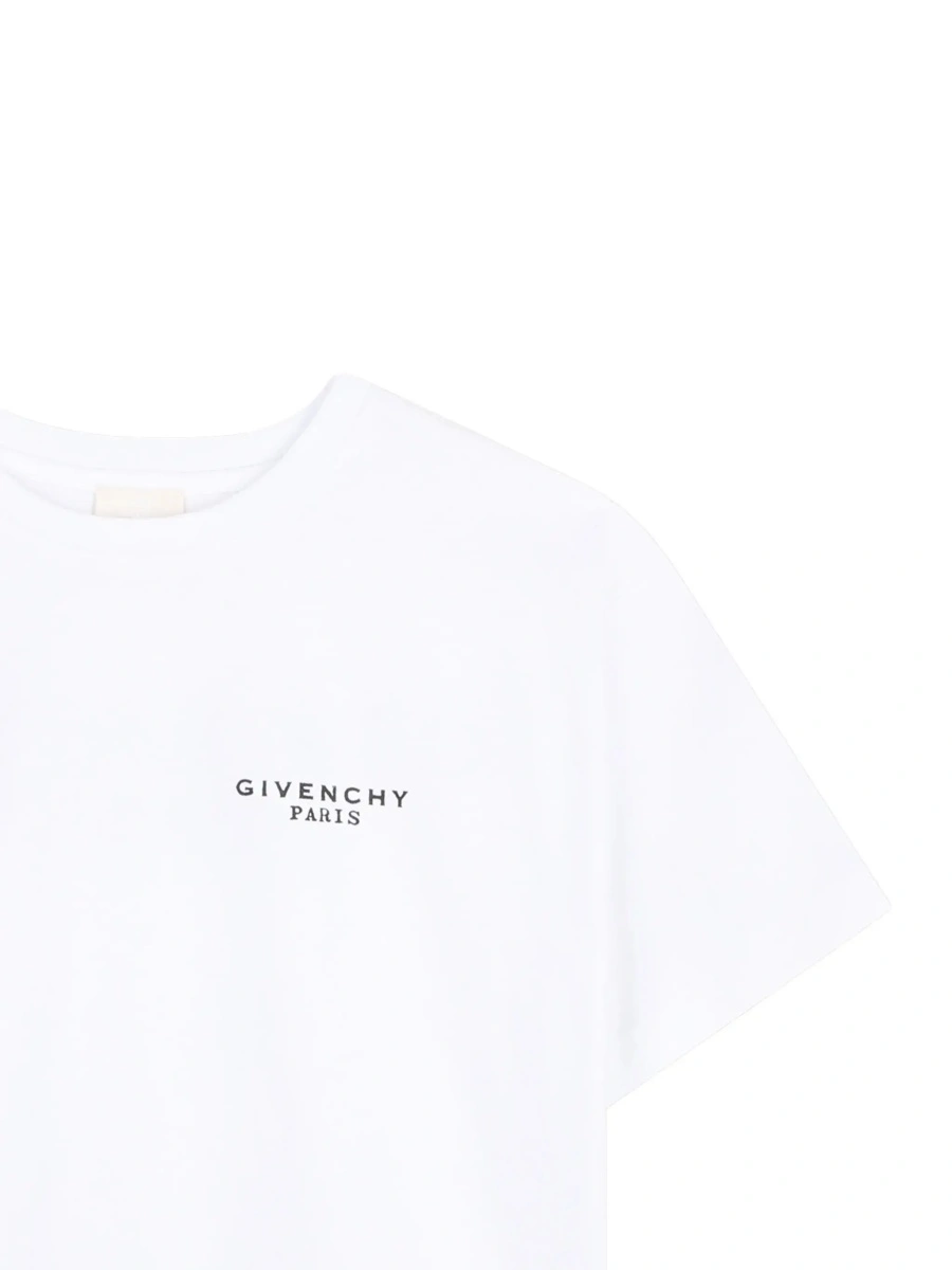 Tricou Givenchy alb din bumbac - Img 5