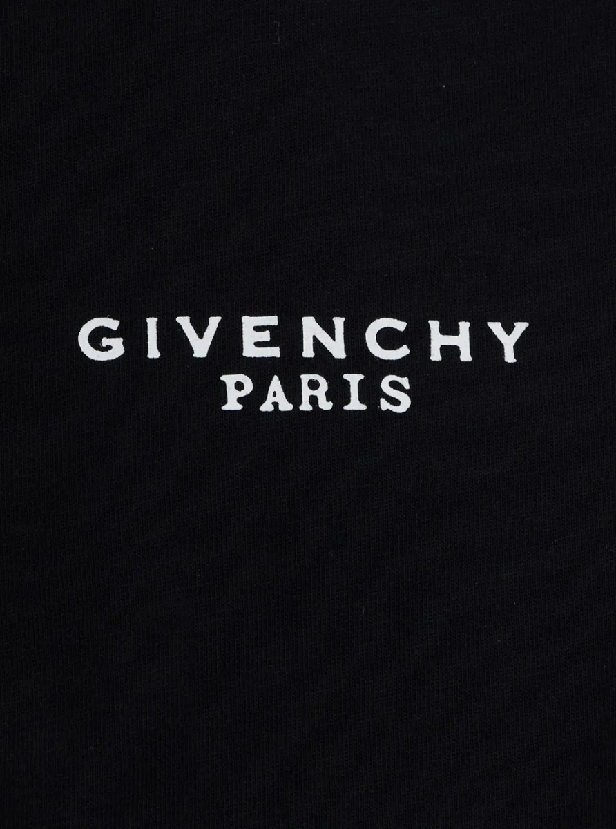 Tricou Givenchy negru din bumbac - Img 3