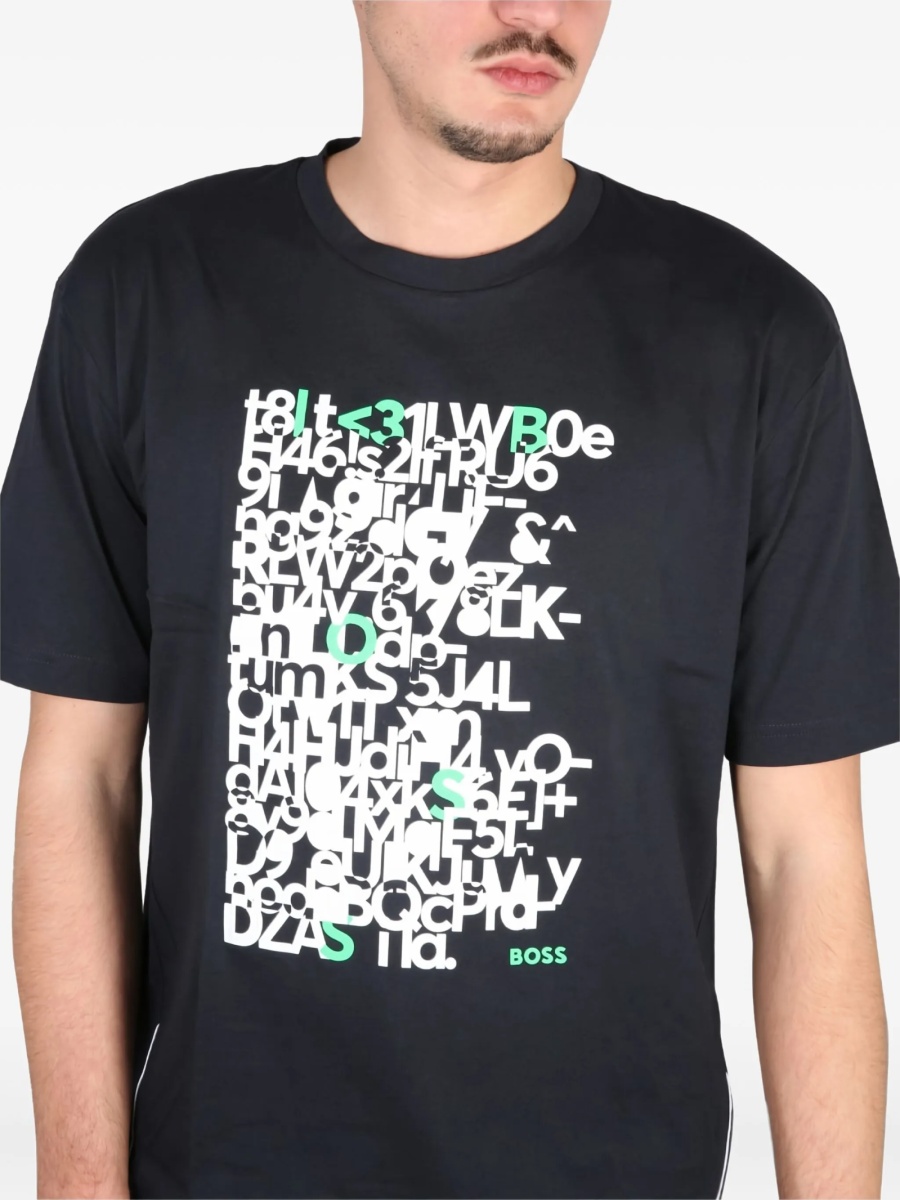 Tricou Hugo Boss negru - Img 4
