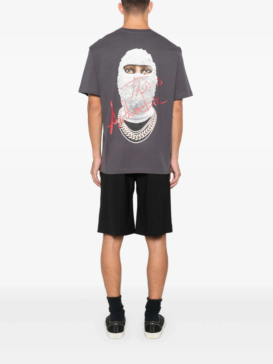 Tricou Ih Nom Uh Nit gri - Img 2