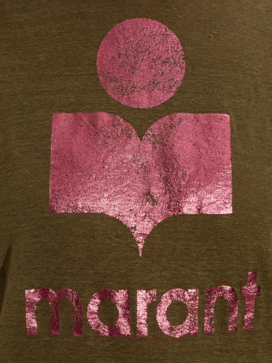 Tricou ISABEL MARANT ETOILE verde - Img 4