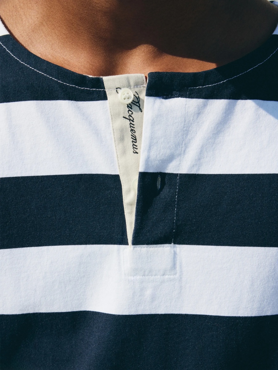 Tricou JACQUEMUS albastru din bumbac - Img 5