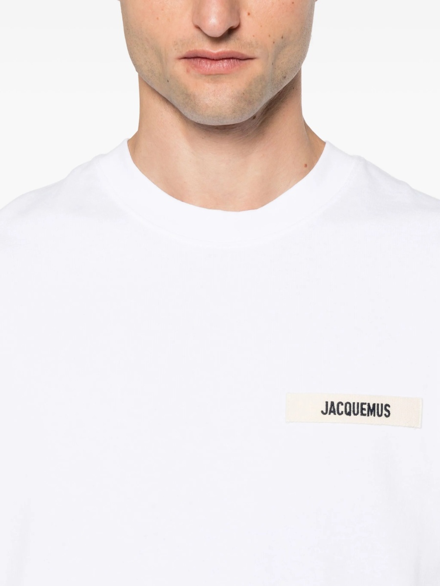 Tricou JACQUEMUS alb - Img 4