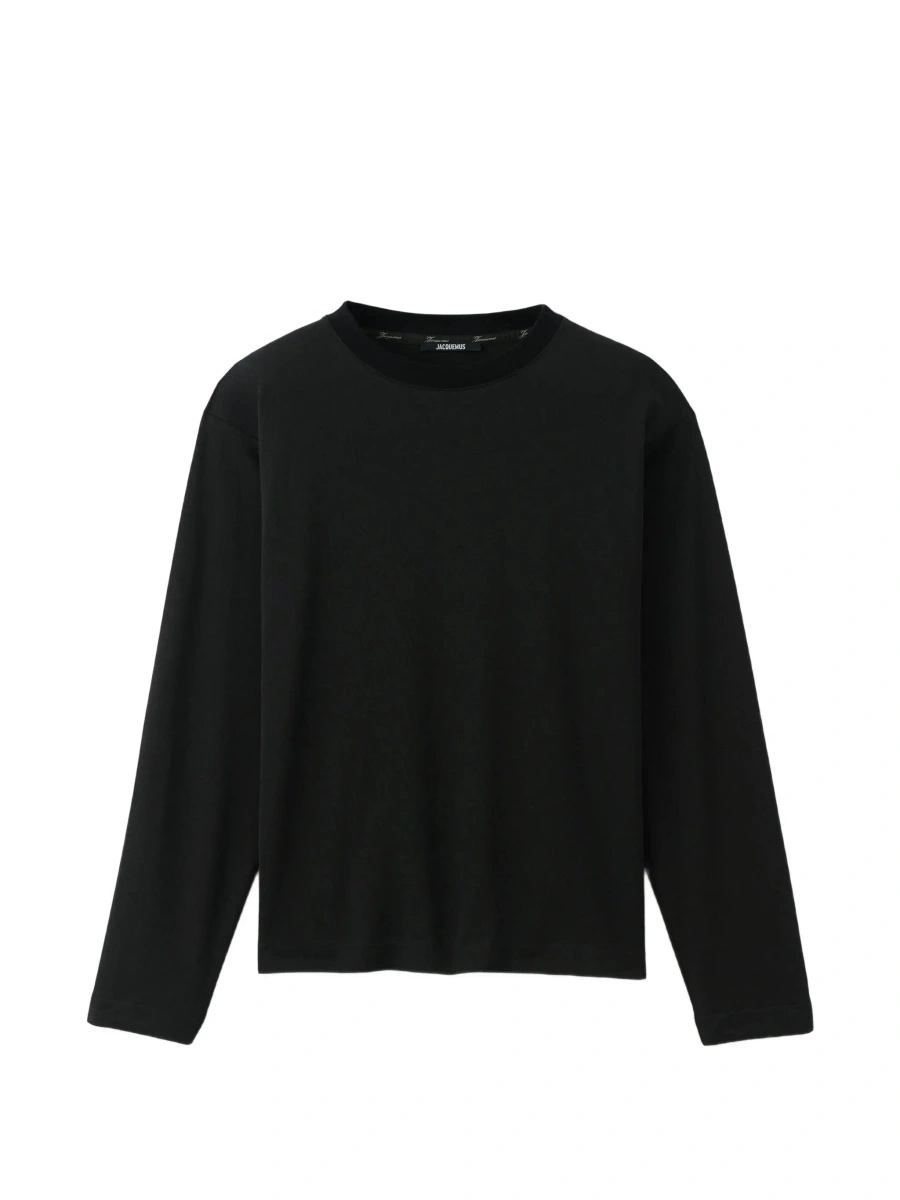 Tricou JACQUEMUS negru 'Le T-Shirt Rond Carre' - Img 5