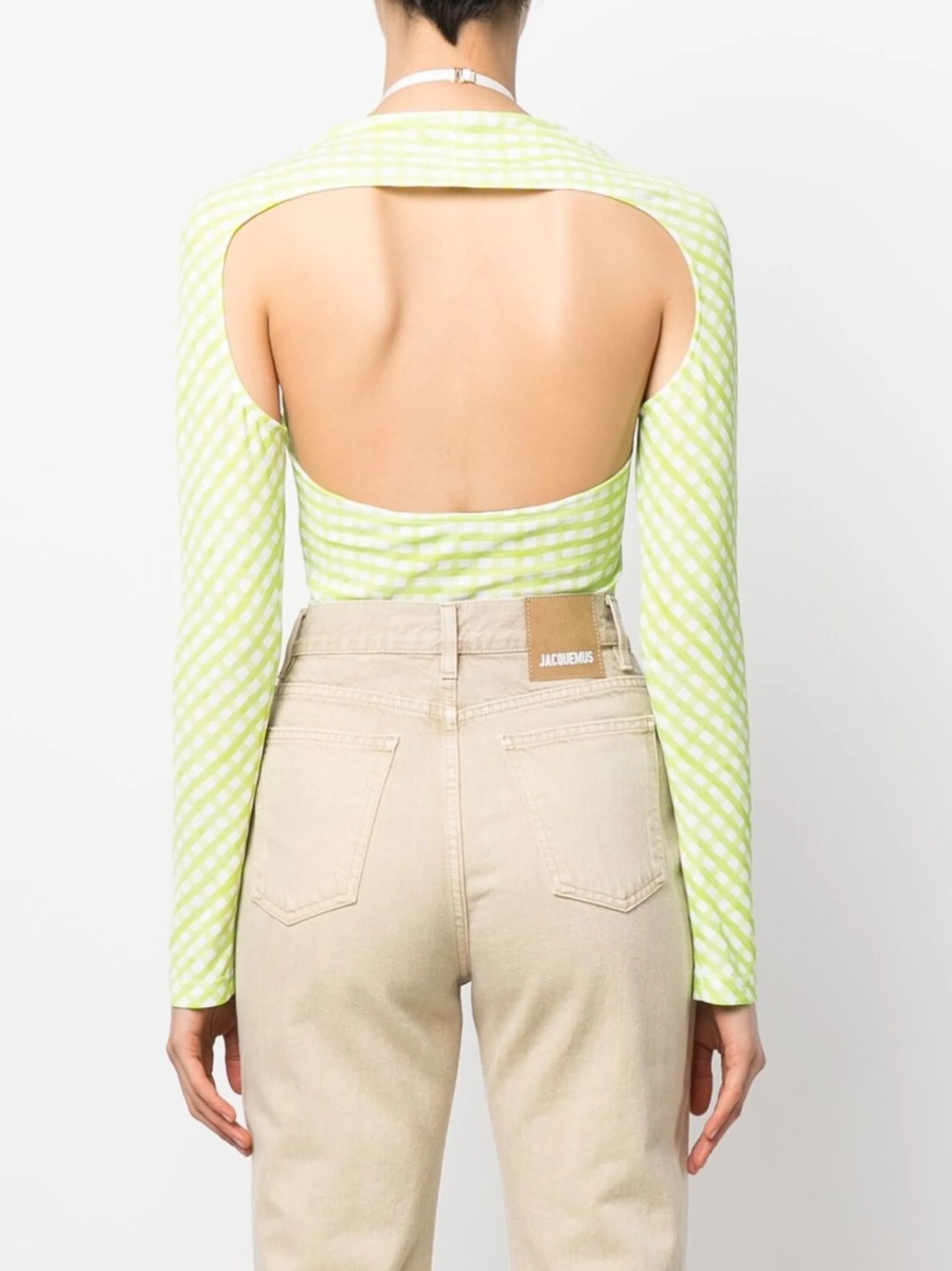 Tricou JACQUEMUS verde - Img 4